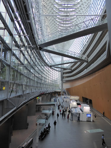<strong>Tokyo International Forum, </strong>Tokyo, Japan.  Convention center, concert venue and exhibition space designed by Rafael Viñoly, Architect. See: <a href='https://vinoly.com/works/tokyo-international-forum/'>https://vinoly.com/works/tokyo-international-forum/</a>